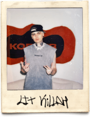 Polaroid de Lit Killah en Korner